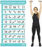 Vive Resistance Band Workout Poster