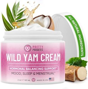 Organic Wild Yam Cream for Hormone Balance - Natural Wild Yam Root Cream for Hormone Support - Wild Yam Comfort Cream - Mood, Sleep, Menstrual Support for Women With Wild Yam Oil Extract - 2oz (60 ml)