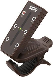 KORG KO-HTG2 HT-G2 HeadTune Clip-On Guitar Headstock-Shaped Tuner with Tuning Peg Indication