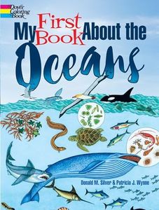 My First Book About the Oceans (Dover Science For Kids Coloring Books)