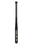 SST Wooden Baseball Bat for Self Defence, Heavy Duty Easy to Carry (Black)