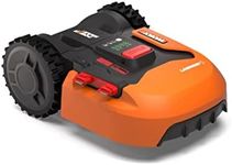 WORX Landroid S WR184E Robot Lawn Mower for small gardens up to 400m2 / Automatic robotic lawn mower for manicured lawn with application control, wifi connectivity, 20-50mm Cutting Height Range