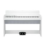 KORG LP-380U Digital Home Piano with 88-Key Fully Weighted Keyboard, Built-in Speakers, Furniture Stand, and 3-Pedal Unit (LP-380-WH U)