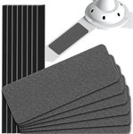 6-Pack Ceiling Fan Filter, Upgraded Activated Coconut Shell Carbon Filter - Easy-Stick Universal Ceiling Fan Air Filters for Common Household Contaminants