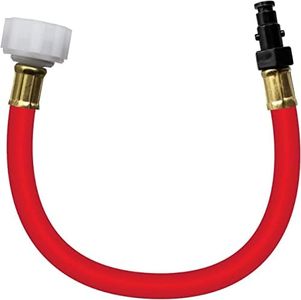 Seaworks Flush Hose Adapter Kit for Yamaha Waverunner Jet Ski PWC Boats, Red