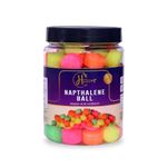 Henlys Colourful Naphthalene Balls for Clothes | Bathroom | Wardrobe | Pantry | Moth, Protect Clothes 100% Safe | Smell Free | Stain-Free/Germs Free (400, Grams)