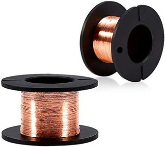 Enameled Copper Wire, 5pcs Diameter 0.1mm Length 12m Enamelled Repair Wire for Precision Motherboard Winding Magnet Copper Solder Wire