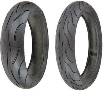 Michelin Pilot Power 120/70zr17 & 180/55zr17 180 55 17 120 70 17 2 Tire Set