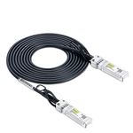 10Gtek 10G SFP+ DAC Cable - 10GBASE-CU Passive Direct Attach Copper Twinax SFP Cable for Cisco SFP-H10GB-CU3M, Ubiquiti, D-Link, Supermicro, Netgear, Mikrotik, ZTE Devices, 3m(9.8ft)