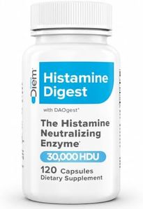 Omne Diem Histamine Digest DAO 30,000 HDU - 120 Caps - Histamine Neutralizing Enzyme - Relieve Histamine Intolerance with Diamine Oxidase