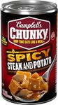 Campbell's Chunky Soup, Spicy Steak and Potato Soup, 18.8 oz Can