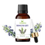 Homeda Rosemary Essential Oil for Hair Growth (15 ML) Pure Rosemerry Oil, Skin and Body, Rosemarry essinal, Rose mary