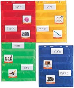 Learning Resources Magnetic Pocket Chart Squares, Classroom/Teacher Organizer, Classroom Supplies, Homeschool Supplies, All Grades, Set of 4