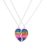 Heart Necklaces 2 Piece