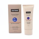 Zistrine Sunscreen with SPF 50+ | Water-light | UVA & UVB protection |Non-Greasy | Suitable For All Skin Types | Make your skin Glow |Water Drench Moisturizer | Prevent tanning | No white cast |50g