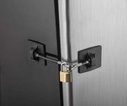 Refrigerator Door Lock with Padlock