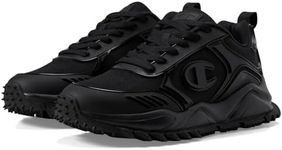 Champion 9318 Trail Shoes for Men - Molded Liquid Rubber and Nylon Upper - EVA Outsole with Traction Bottom Black 8.5 M