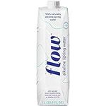 Flow Naturally Alkaline Spring Water, 1 L (Pack of 12)