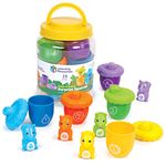 Learning Resources Snap-n-Learn Surprise Squirrels, Toddler Learning Toys, Learning and Education Toys, Baby and Toddler Toys, 15-Piece, Ages 18 Months+