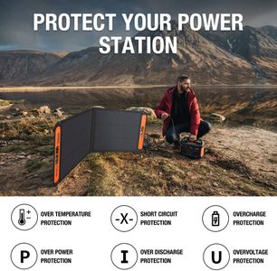 Jackery Solar Generator 500 – 518Wh Power Station with 100W Solar Panel for Camping, RV, Emergency