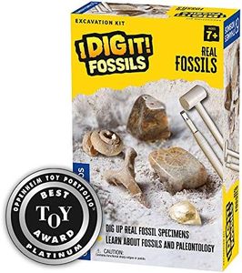 Thames & Kosmos I Dig It! Fossils - Real Fossils Excavation Kit | Science Experiment Kit | Excavate Real Fossil Specimens | Paleontology | 2018 Oppenheim Toy Portfolio Platinum Award