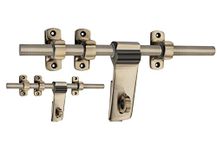 ARRI Shoppeble Oppo 12 Inches Single & Double Door Aldrop,Door Latch,Aldrop for Door,Door Fitting Kit,Door Accessories,Aldrop,Latch,Fancy Aldrop,Door Accessories Brass Antique Finish Pack of 2 Pieces