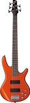 Ibanez GSR205ROM 5-String Bass Guitar, Roadster Orange Metallic