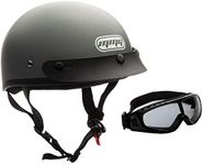 MMG Half Open Face Helmet Motorcycl