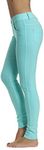 Prolific Health Women's Jean Look Jeggings Tights Yoga Many Colors Spandex Leggings Pants S-XXL (Small, Turquoise)