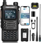 (2nd Gen)TIDRADIO TD-H8 GMRS Radio Handheld with Bluetooth Programming, GMRS Repeater Capable, NOAA, 5 Watt Long Range Two Way Radios Walkie Talkies with 771 GMRS Antenna, 2500mAh Rechargeable Battery