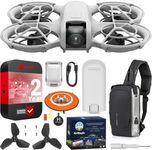 DJI Neo Drone 4K UHD Mini Quadcopter for Adults, 135g Self Flying Drone that Follows You, Palm Takeoff, AI Subject Tracking, QuickShots, (Controller-Free) Bundle with Deco Gear Accessories