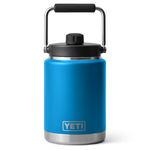 YETI Rambler Half Gallon Jug, Vacuum Insulated, Stainless Steel with MagCap, Big Wave Blue