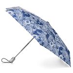 totes Womens and Mens Auto Open Close Compact Waterproof Lightweight Umbrella, Nautical Paisley, One Size, 4SEC AOC
