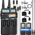 BAOFENG Radio UV-5R 2Pack with 3800