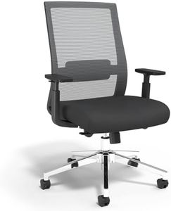 STAPLES Union & Scale 24328573 Marrett Mesh and Fabric Task Chair Black (53249)