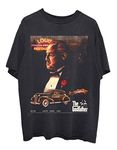 The Godfather T Shirt Sketch Louis Movie Logo New Official Mens Black Size XXL