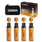 DORNATA Adjustable Tire Deflator Auto-Stop (10-40 PSI) Offroad Accessories Valve Stem kit 4x4 Tyre Air Down Tool for Truck, Pickup, Motorcycle,Jeep etc. (Orange)