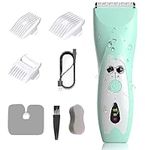 LANMODA Baby Hair Clippers, Ultra-Quiet Hair Trimmer for Toddler Children with Autism, Waterproof Rechargeable Haircut Kit for Infant Kids