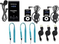 Retekess T130 Wireless Tour Guide System, Church Translation System, 99 Channels, Easy to Operate, Translation Device for Church, Court(1 Transmitter 2 Receivers)