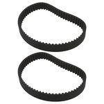 2PCS Industry Rubber Synchronous Drive Belt Toothed Belt HTD330-5M-14 for Scarifier 330mm Circumference 66-Teeth 5mm Tooth Pitch 14mm Width Closed Loop Black