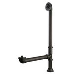 Kingston Brass CC2085 Vintage Claw Foot Tub Drain Come with Lift and Turn, 27-5/8-Inch, Oil Rubbed Bronze