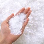 Aoriher Christmas Glitter Snow Metallic Fake Snow for Crafts Foil Confetti Foil Flakes Flocking Powder Decoration Artificial Snow for Christmas Tree New Year Party (White, 250g)