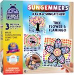 SUNGEMMERS Window Gem Art Suncatcher Craft Kits - Kids Stocking Stuffers - Girls Gifts 6-8 Years Old, 12 11 10 9 8 7 Year Old Girl Gift Ideas - Arts and Crafts for Kids Age 4-6 - Toys for Girls 7-10