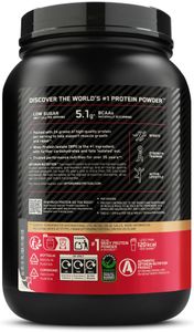 Optimum Nutrition Gold Standard Whey Protein, Double Rich Chocolate, 899g