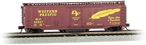 Bachmann Trains - 50' Plug Door Track Cleaning Box Car - Western Pacific™ - N Scale