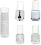 Dazzle Dry Mini Kit 4 Step System - Checkmate - A full coverage pastel blue. Semi-sheer cream. (5 Piece Kit / 5 Manicures)