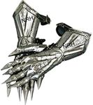 Nautical Replica Hub Medieval Gauntlet Gloves Pair Knight Crusader Armor Steel Gloves Rustic Vintage Home Decor Gifts