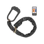 Hiplok DXXL Bike Chain with Lock - Black (XL Chain + DX Lock)