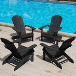YEFU Adirondack Chairs Set of 4: Ou