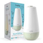 Pure Enrichment PureSpa XL - 2L Ultrasonic Cool Mist Humidifier + Essential Oil Diffuser, Powerful Mist Coverage Up to 350 sq ft for 50 Hrs, Soft Color-Changing Lights and Quiet Operation (Whisper Green)